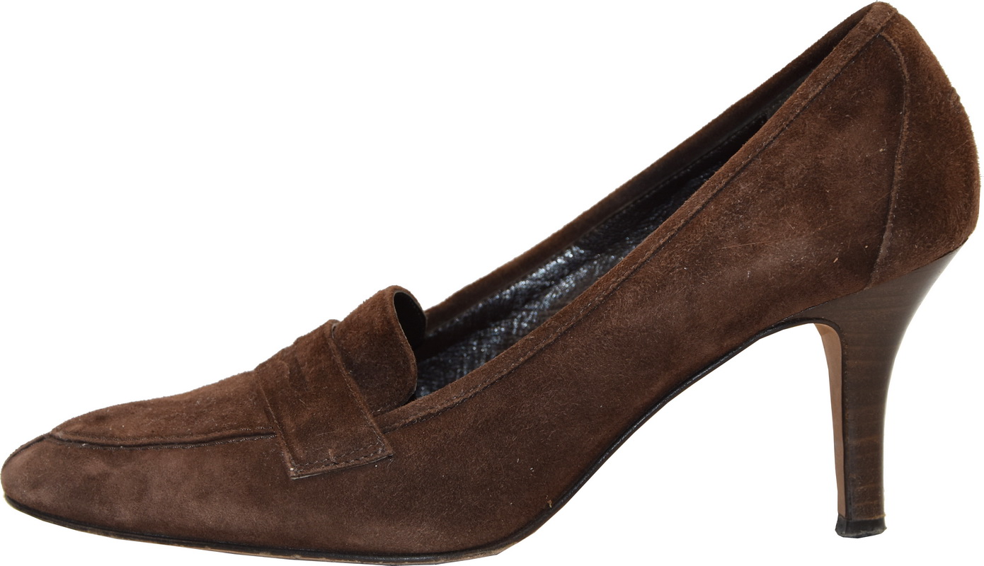 K096 RALPH LAUREN MOCASSINS A TALON T.38 US 7B TRES BON ETAT VALEUR 400 K096 RALPH LAUREN MOCASSINS A TALON T.38 US 7B TRES BON ETAT VALEUR 400