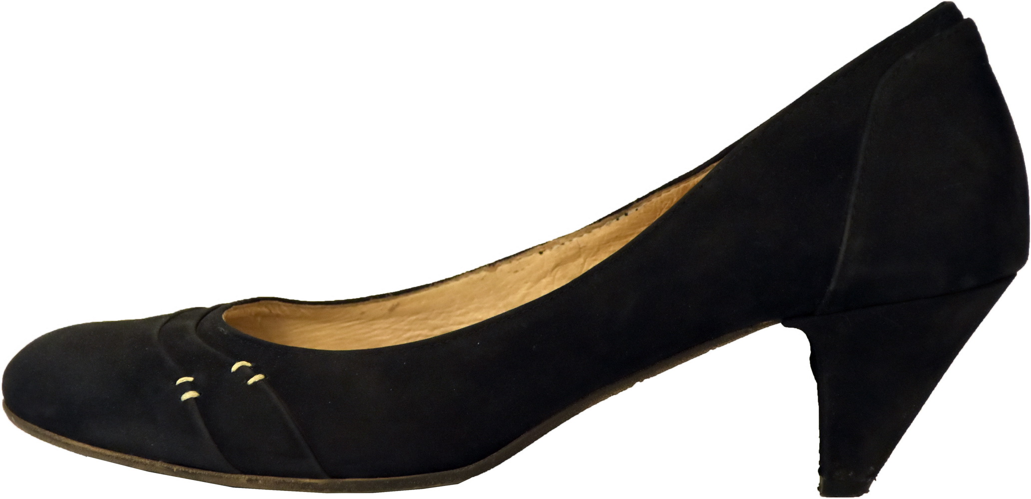 escarpins nubuck noir