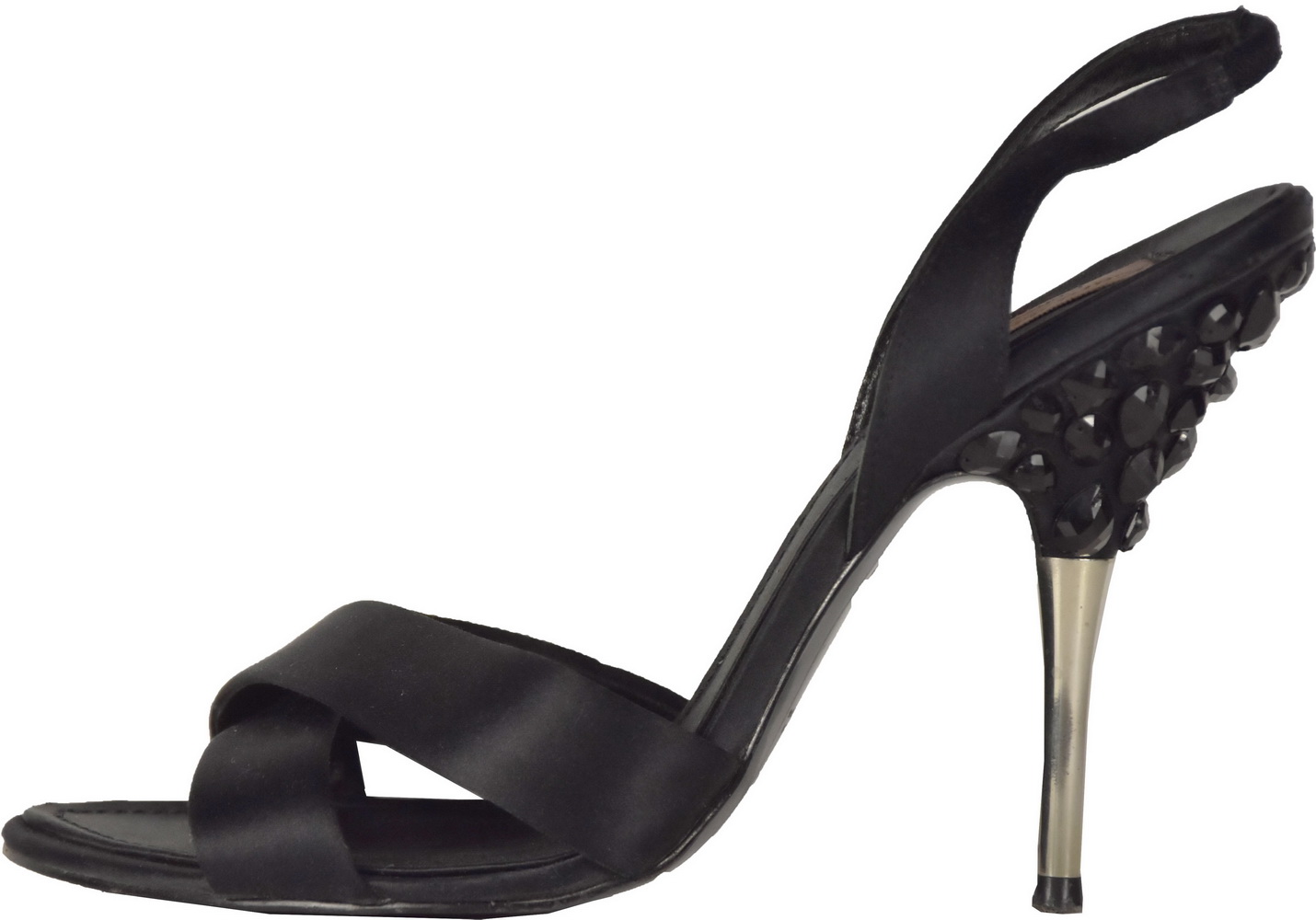 sandale a talon ouvert derriere